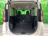 普段のお買い物や通勤、送迎等に十分な荷室スペースを確保しております。セカンドシートを倒すと、大きな荷物の積載も可能です♪