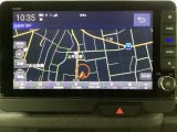 ナビゲーションはフルセグTV、インターナビ対応のGathers純正メモリーナビを搭載しています。Bluetoothオーディオ機能がありますので、スマートフォンなどの音楽も再生できます。
