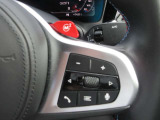 ステアリングスイッチにてオーディオやハンズフリー電話など操作が可能です。目線を動かさず操作可能です。
