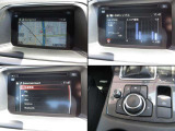 ナビやオーディオ、ご自身の運転記録やメンテナンスログを表示する「マツダコネクト」を搭載。人間工学に基づき、自然な位置に搭載されております。もちろんBluetooth等のオーディオにも対応しております。