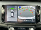 空から見ているような視点で周囲が確認できるアラウンドビューモニター、進行方向周辺の移動物を感知する&rdquo;MOD&rdquo;機能付きで安心です。