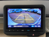 後方確認はバックカメラにお任せ♪後退時に便利で、駐車が楽になります♪