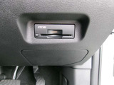 ETC車載器が付いています。高速道路の料金所をノンストップで通過!