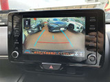 バックガイドモニターで、後方を確認しながら安心して駐車することができます。運転初心者も熟練者も必須の機能ですよ!