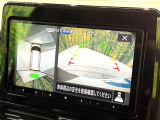 【マルチアラウンドモニター】専用のカメラにより、上から見下ろしたような視点で360度クルマの周囲を確認することができます☆死角部分も確認しやすく、狭い場所での切り返しや駐車もスムーズに行えます。