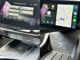 NissanConnectで便利な機能やオリジナルサービスを利用可能です。AppleCarPlay・AndroidAuto、USB接続、HDMI接続、ワイヤレス充電つき。