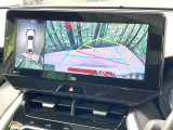 【パノラミックビューモニター】専用のカメラにより、上から見下ろしたような視点で360度クルマの周囲を確認することができます☆死角部分も確認しやすく、狭い場所での切り返しや駐車もスムーズに行えます。