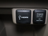 HDMI入力に対応しています!映像出力対応の機器を接続することで、オーディオ画面に機器の映像を映し出すことができます!
