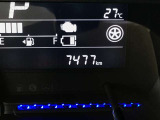 現在の走行距離です。