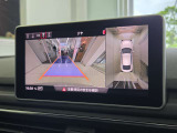 360度カメラもついております!画像の鮮明度もAudiは高い評価をいただいております☆