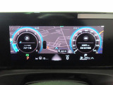 デジタルメータークラスター。10.25インチTFT液晶画面を採用しています