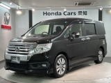 全国納車可 第三者機関証明書付 1年保証 ワンオ-ナ- ナビVXM-145VFNi TV Rカメラ CD録音 BTオ-ディオDVD ドラレコ ETC LEDライト装備のステップワゴンスパーダ Z入庫!