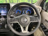 【ステアリングスイッチ】運転中、前方から目線をそらすことなく、オーディオ等の操作が可能な便利機能!安心&快適なドライブを演出してくれます♪