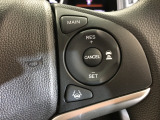 ハンドル右側にはクルーズコントロールのスイッチが装備され運転中の操作も安心して行えます。