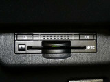ETC車載器付きです。高速道路の料金所もスムーズに通過できます。
