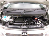 自慢のエンジンはパワードbyHONDAです。精度とバランスにこだわって、低回転からスムースなパワーを発揮します。