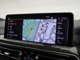 【純正ナビゲーション】BMWのナビゲーションは操作性も良く、詳細な地図情報と交通状況を見やすく表示し、快適なドライビングをサポートしながら目的地までナビゲートします。