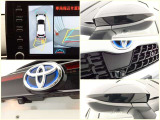 フロントモニター・サイドモニター・バックモニターを使用し、車を上から見たような画像が表示されますので、安心してお車の駐車が出来ますよ。尚、駐車時には必ず、お客様の目視にて駐車をお願い致します。