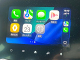 ●Apple Car Play:スマホとの有線接続で、ナビ・オーディオ再生などスマホのアプリ機能が画面でも使える便利機能です!
