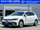 Polo TSI Style(ピュアホワイト)【認定中古車・デモカー・IQ.LIGHT・ACC・TravelAssist・レーンキープ・後方死角検知・デジタルメーター・純正ナビ・App-Connect・新車保証継承】