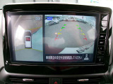 アラウンドビューモニター!空から見下ろしているかのような映像を映し出します。駐車時には安心ですよね♪
