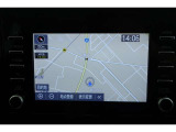 【メモリーナビ】操作はタッチパネルで簡単です。遠出や初めての場所もこれで安心ですね!