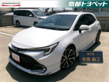 こちらの車両はご成約時に当社指定の新品タイヤ4本に交換いたします。 プラチナホワイトパールマイカのカローラスポーツハイブリッド入荷しました。