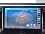 後方確認はバックカメラにお任せ♪後退時に便利で、駐車が楽になります♪
