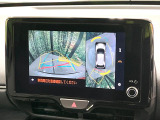 【パノラミックビューモニター】専用のカメラにより、上から見下ろしたような視点で360度クルマの周囲を確認することができます☆死角部分も確認しやすく、狭い場所での切り返しや駐車もスムーズに行えます。