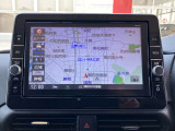 日産純正ナビMM320D-L装着。ナビがあれば知らない土地での運転も安心ですね♪