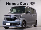 N-BOXカスタムG・Lホンダセンシングの灰色走行距離8.2万キロが入庫しました。