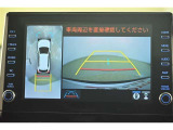 【パノラミックビューモニター】専用のカメラにより、上から見下ろしたような視点で360度クルマの周囲を確認することができます☆縦列駐車や幅寄せ時に活躍してくれます
