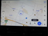 大画面のカーナビゲーションシステムです!