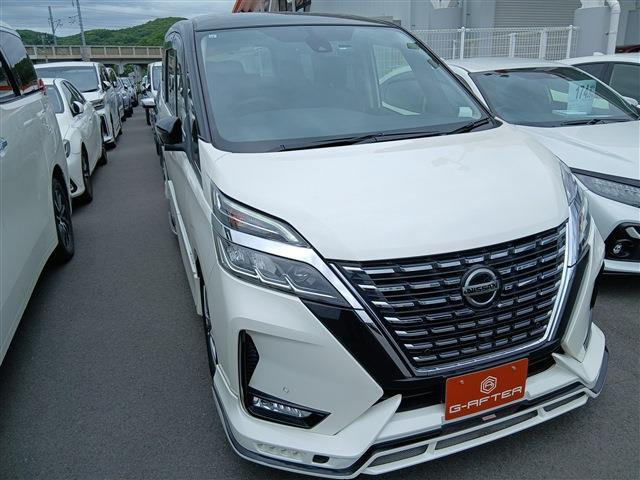 セレナ 2.0 ハイウェイスターV ROWENフルエアロ 禁煙車