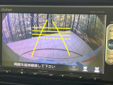 【バックカメラ】駐車時に後方がリアルタイム映像で確認できます。大型商業施設や立体駐車場での駐車時や、夜間のバック時に大活躍!運転スキルに関わらず、今や必須となった装備のひとつです!