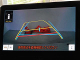 バックガイドモニターを装備しています、車庫入れもラクラクです。