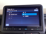 AVメニューはご覧の通り、様々なコンテンツに対応、ドライブを楽しく演出できます。詳しくはスタッフへお尋ねください。