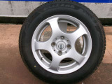 純正アルミホイール165/70R14・スタッドレスタイヤ積込有・ブリヂストン製です。