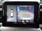 全周囲カメラも付いているので、車庫入れもスムーズにできます。