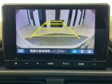 バックカメラ付きで後方の確認も安心です!スムーズな駐車・車庫入れをサポートいたします!