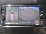 【アラウンドビューモニター】専用のカメラにより、上から見下ろしたような視点で360度クルマの周囲を確認することができます☆死角部分も確認しやすく、切り返しや駐車も安心して行えます。