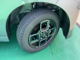 タイヤサイズは155/65R14純正アルミホイール付き!(夏タイヤ装着)冬タイヤ、ホイール注文も承っております☆