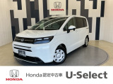 フリードが入庫しました!弊社で使用していた令和6年式のデモカーです!走行13,825km、グレードは「エアー ホンダセンシング」、ボディカラーは、プラチナホワイトパールです!