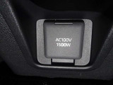 【電源コンセント】AC100V/1500W又はAC100V/100W非常時に大変役立ちます。