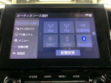 ディスプレイオーディオを装備。スマホとクルマをつなぐことでいろんなサービスが楽しめます。