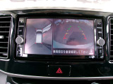 アラウンドビューモニター!空から見下ろしているかのような映像を映し出します。駐車時には安心ですよね♪