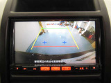 バックモニターです。駐車するときに後ろが見えるだけで安心できますね。