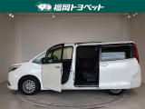 両側パワースライドドア付きだから、狭い駐車スペースなどでの 乗り降りラクラク!小さなお子さまのいるご家庭には嬉しい装備。