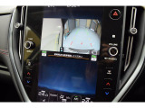 Rレンジ切り替え時バックカメラやサイドカメラ、ボタン操作によりフロントカメラ映像に切り替えることも可能です
