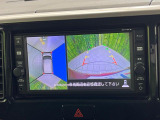 【アラウンドビューモニター】専用のカメラにより、上から見下ろしたような視点で360度クルマの周囲を確認することができます☆死角部分も確認しやすく、狭い場所での切り返しや駐車もスムーズに行えます。